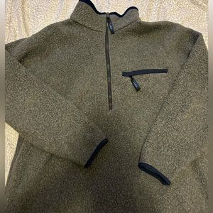LL Bean X Vintage Sherpa Pullover